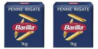 Lot de 2KG Barilla Penne Rigate à 2.59 €
