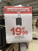 Valise cabine rigide 