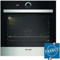Four électrique encastrable - Pyrolyse - Chaleur tournante pulsée - BRANDT BXP5560X à 339.99 €
