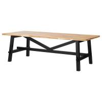 Table Skogsta - acacia, noir à 499 €