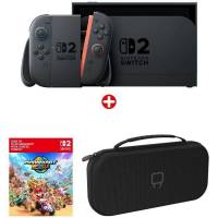 Pack Nintendo : Console Nintendo Switch 2 + Mario Kart World (Code) + Sacoche de transport Venom à 464.99 €