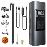 Compresseur à Air Portatif Wistrue 6000mAh avec écran LCD (Via coupon - Vendeur Tiers) à 24.68 €