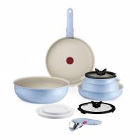 Batterie de cuisine 11 pièces Tefal Ingenio Serenity L827SB04 - Revêtement antiadhésif à 94.99 €