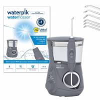 Waterpik – Hydropulseur Ultra Professionnel WF-660EU, avec 6 embouts et 10 niveaux de pression, Gris à 59.99 €