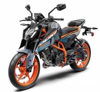 Moto KTM 390 Duke 2024 Blue – 373 cm³, 32 kW, 6 vitesses, ABS Bosch, WP APEX à 6049 €