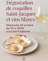 Dégustation de coquilles de Saint-Jacques et vins blancs - Forges-les-Eaux (76) à 0 €