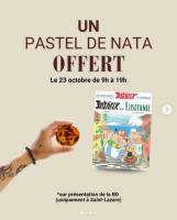 1 Pastel de Nata offert, sur présentation de la BD 