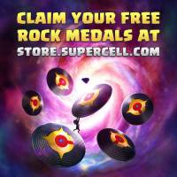 100 médailles de Rock - Clash of Clans (Dématérialisé) à 0 €