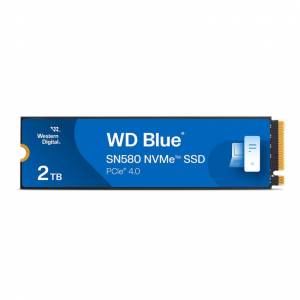 SSD Interne WD Blue SN580 2 To PCIe 4.0 NVMe M.2 2280 à 99.99 €