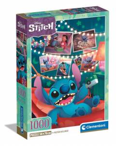 Puzzle Clementoni Stitch - 1000 Pieces, 70x50cm à 7.99 €