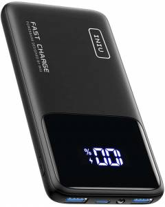 Batterie Externe Iniu - 10000 mAh, Charge rapide 22,5W, PD 3.0, QC 4.0 (via remise panier - Vendeur Tiers) à 10.7 €