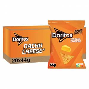 Lot de 20 Doritos Nacho Cheese 44 g à 6.26 €