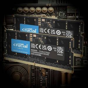 Kit de mémoire SO-DIMM DDR5 Crucial - 32 Go, 5600 MT/s, CAS46 à 1,1V à 113.06 €