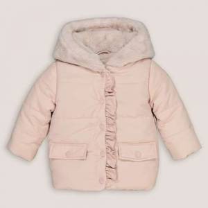 Doudoune chaude et longue à capuche - 6 mois et 9 mois à 6.74 €