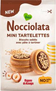 Pack de Mini Tartelettes Nocciolata - Bio, 250g à 2.23 €