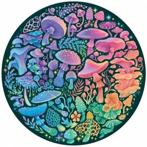 Ravensburger - Puzzle Adulte - Puzzle Rond 500 pièces - Champignons (Circle of Colors) à 11.83 €