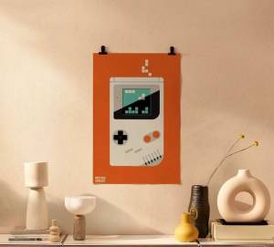 40% de Réduction sur tout - Ex: Icons Gameboy poster 40x60cm, sans cadre à 18.99 €