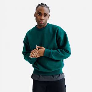 Sweat col rond homme, Elementals, vert à 19.99 €