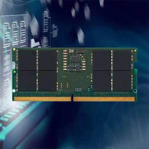 Barrette de mémoire DDR5 (format SO-DIMM) Kingston ValueRAM - 16 Go, 5600 MT/s, CAS46 à 1,1V à 56.96 €