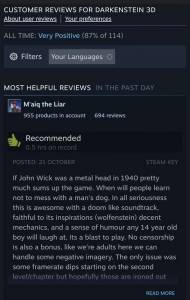 Darkenstein 3D gratuit steam à 0 €