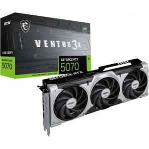 Carte graphique MSI NVIDIA GeForce RTX 5070 12 Go Ventus 3X OC à 570 €