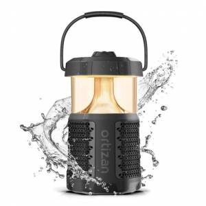 Haut-Parleur Bluetooth Portable Ortizan - Lampe de camping, Etanche, 24h d’autonomie (Vendeur tiers) à 39.99 €