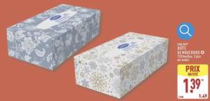 Boîte de mouchoirs Sublimo - 120 feuilles à 1.39 €