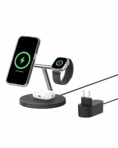 Station de Recharge 3-en-1 avec Qi2 - Belkin à 74.99 €
