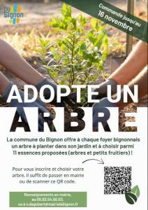 [Habitant] Distribution gratuite d'arbres (Noisetier, Aubépine, Châtaignier, Chêne vert, Mérisier, ...) - Bignon (44) à 0 €