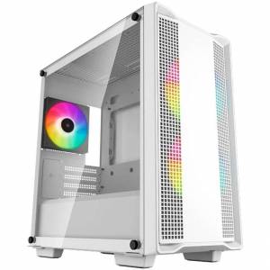Boitier PC DeepCool CC360 ARGB (Blanc) | 3 ventilateurs inclus, Micro-ATX à 39.9 €
