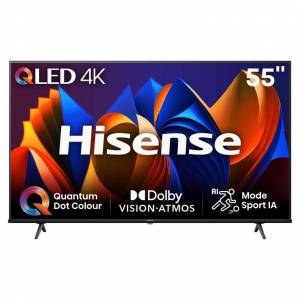 TV QLED 4K 55'' (140 cm) 55E7NQ HISENSE ( Via 60€ de fidélité) (3) ( 6 à 319.99 €