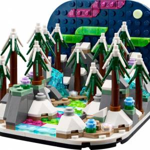 LEGO 40785 - Diorama des aurores boréales offert dès 150 € à 0 €