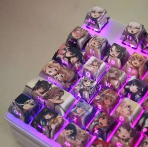 Keycaps PBT Cherry (Manga adultes +18) à 25.79 €