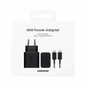 Chargeur Officiel Samsung 45W avec câble USB Type-C avec ODR 20€ à 14.97 €