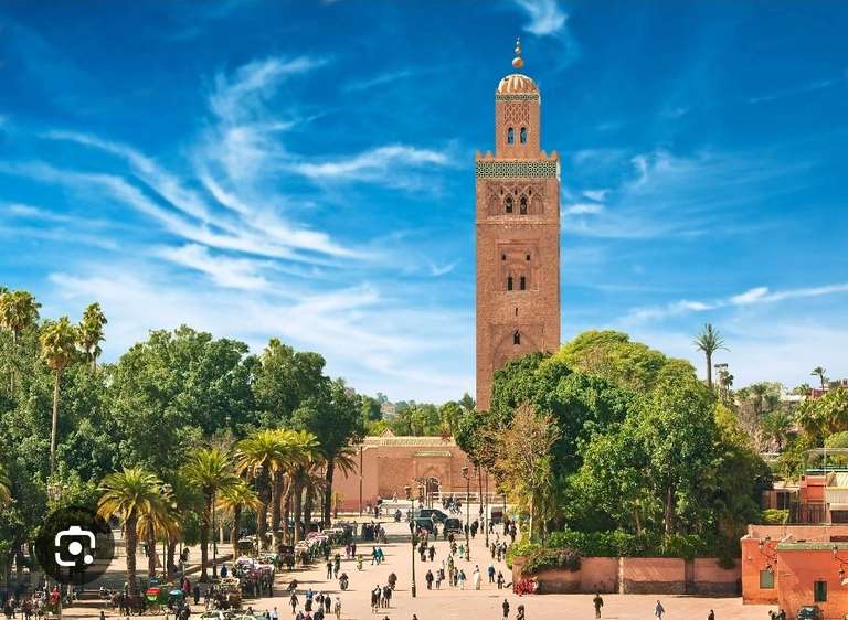 Vol Aller/Retour Paris CDG <<=>> Marrakech Maroc Du 8 Décembre au 16 Décembre (Petit bagage à main) à 65.2 €