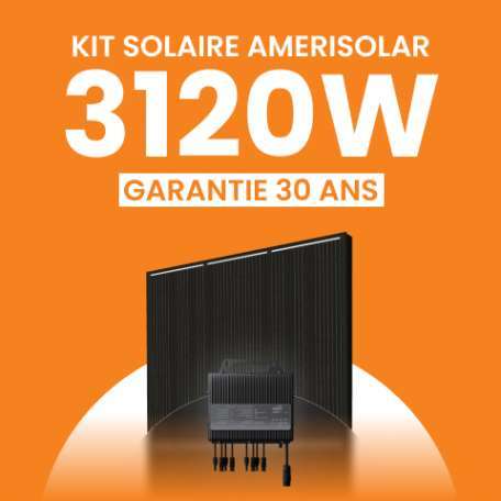 Kit Solaire 3120W Performance - Micro onduleurs TSUN à 1046 €