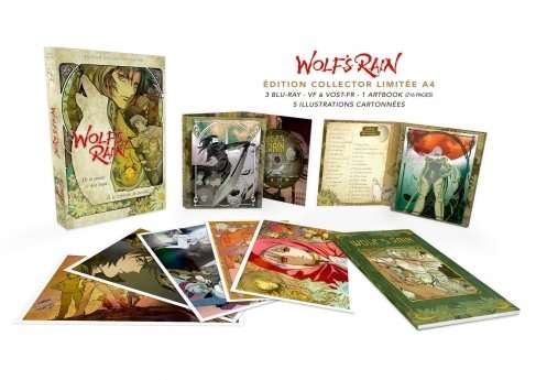 Coffret Blu-Ray Wolf's Rain - Intégrale, Edition collector limitée à 19.95 €