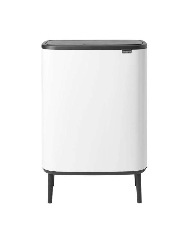 Poubelle Brabantia Bo Touch Bin Hi, Blanc, 2 x 30 L à 174.93 €