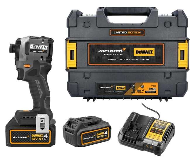 Visseuse à chocs sans fil 18 V DEWALT Dcf85mm2t-qw, 205 Nm + 2 batteries (4ah) à 209 €