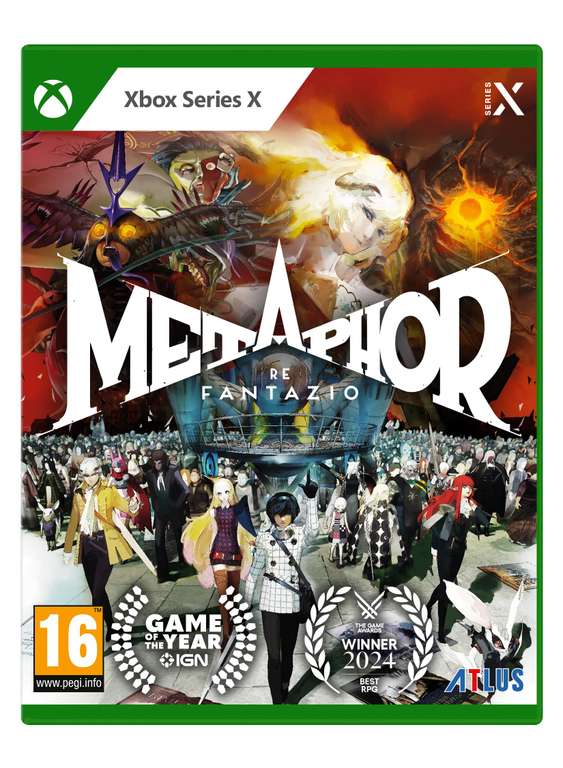 Metaphor: ReFantazio sur Xbox Series X (Vendeur Tiers) à 29.99 €
