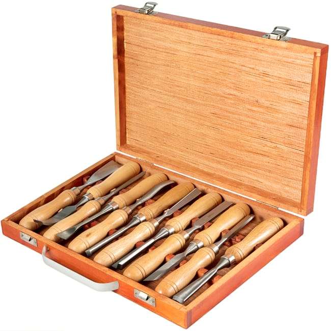 ciseaux a bois VEVOR 12pcs à 31.99 €