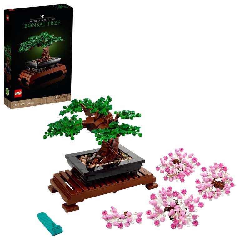 Lego Botanicals Bonsaï - 10281 (via coupon) à 30.73 €