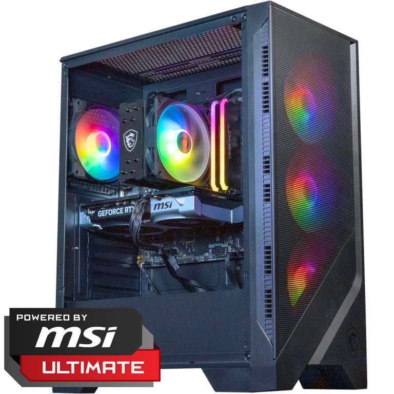 PC fixe Phoenix i5 12400F, Geforce RTX 5060 Ti 8GB, 16 Go (2x8 Go) DDR4, SSD 1 To, Win 11 à 891.61 €