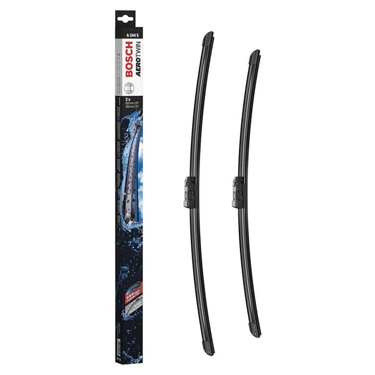 Balais d'Essuie-Glace Plats Bosch Aerotwin A244S - Longueur: 625mm/550mm à 16.9 €