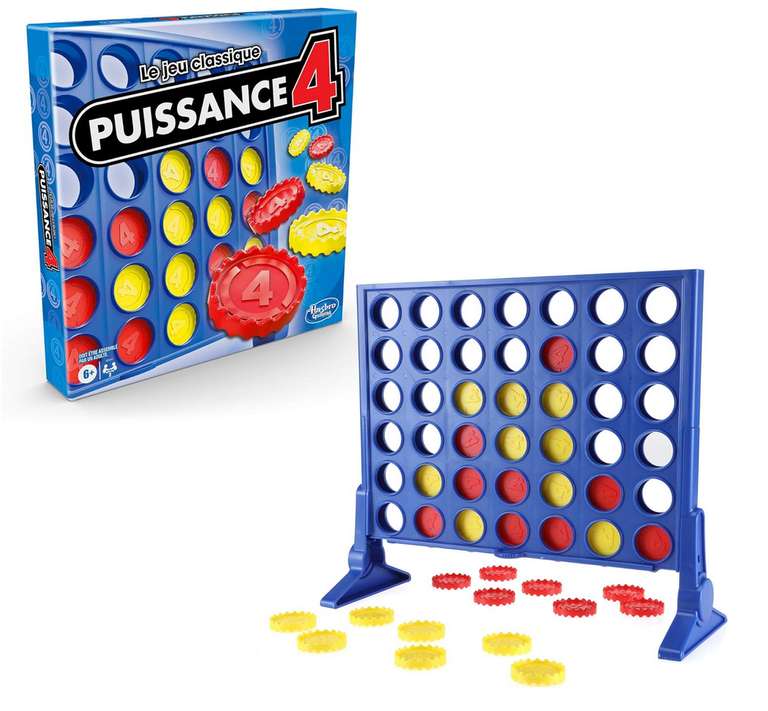 Jeu de société Puissance 4 (via 3€ d'aventage fidélité) à 7.5 €