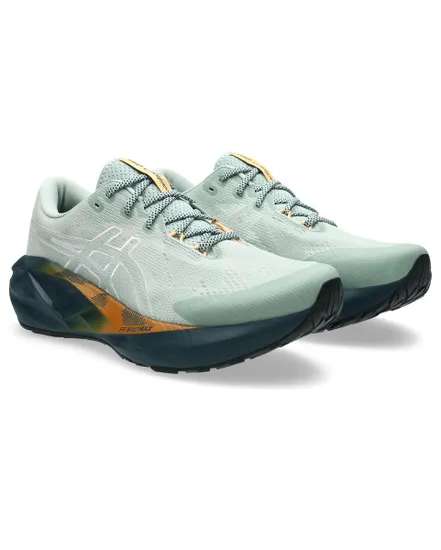[Membres] Chaussures de running homme Asics Novablast 5 TR - Gris/bleu ou Vert (du 40.5 au 46) à 90 €