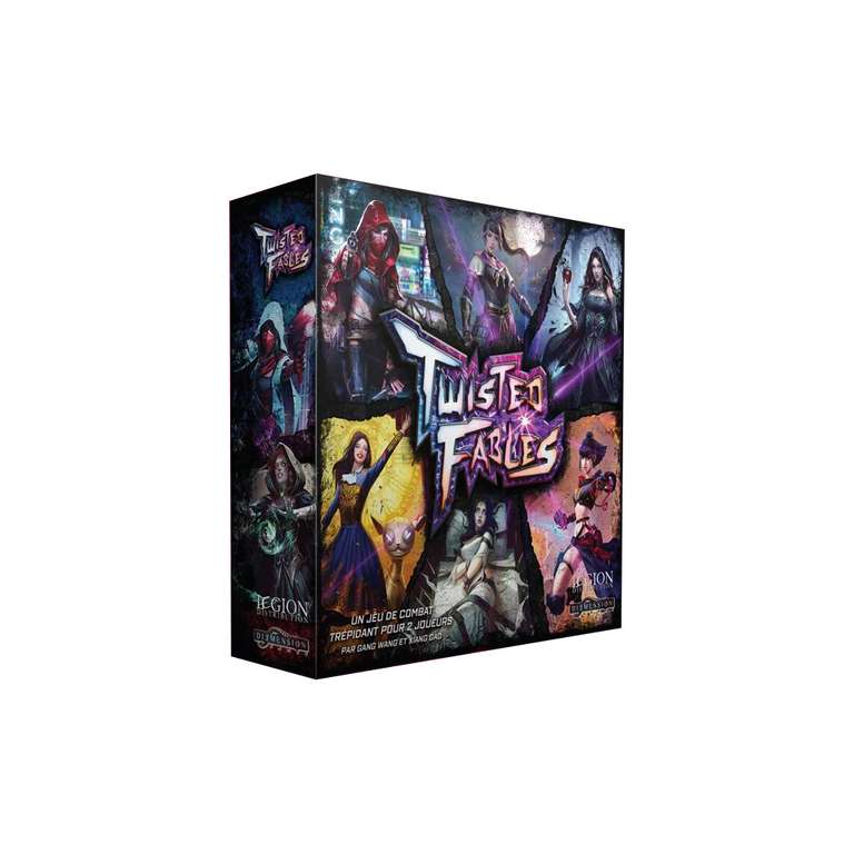 Jeu d’affrontement Twisted Fables + Figurines (legion-distribution.com) à 20 €