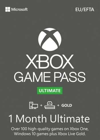 1 mois Game pass ultimate EU à 10.74 €