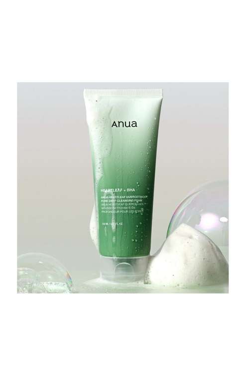 Mousse nettoyante Anua - BHA & acide hyaluronique, Peaux mixtes à grasses, 150 ml à 9.5 €