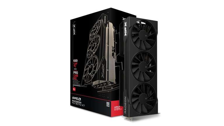 XFX RX 9070XT Swift Gaming 16GB GDDR6 Black à 649 €